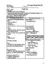 Giáo án các môn lớp 5 năm 2017 - Tuần 27